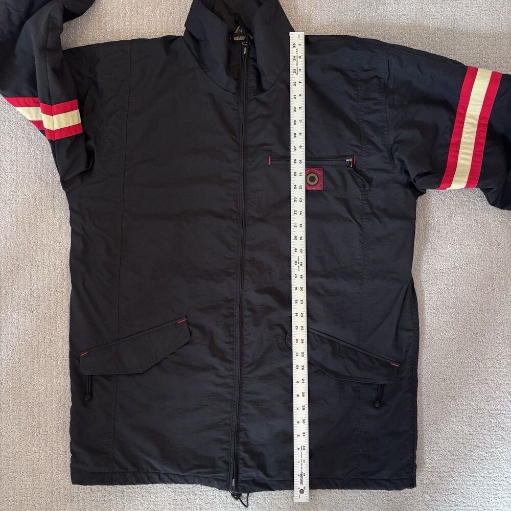 VTG 90s Burton Biolight Snowboard Jacket Mens Large Black Baggy Biolite Y2K - Picture 13 of 15